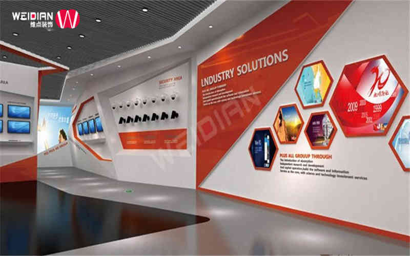 佳都科技企業(yè)廣州展廳裝飾設(shè)計(jì)