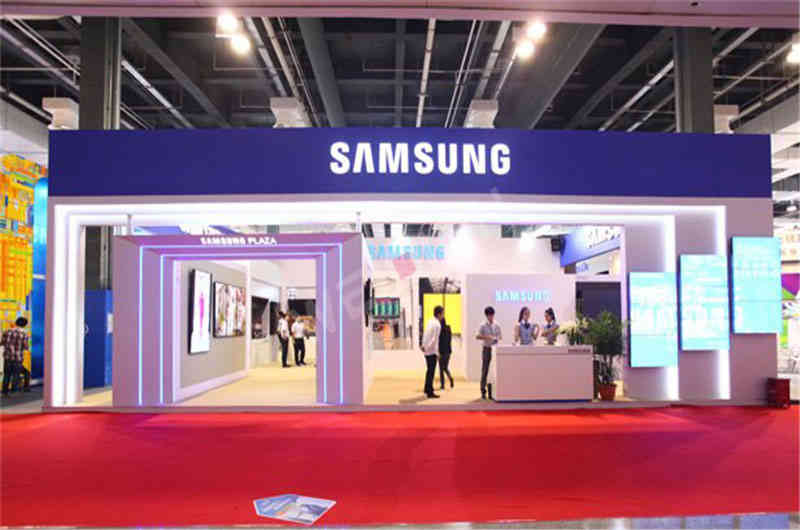三星廣州展臺(tái)設(shè)計(jì)搭建