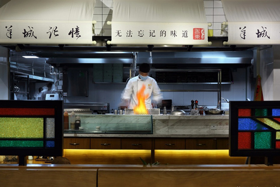 廣州裝修公司嶺南菜館裝修設計方案