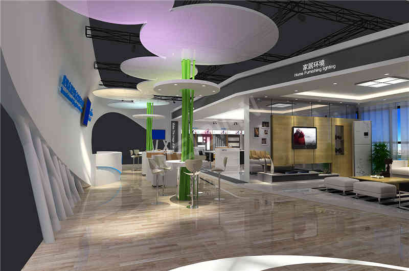 美的廣州國際照明展覽會-光亞展廣州展臺設(shè)計搭建