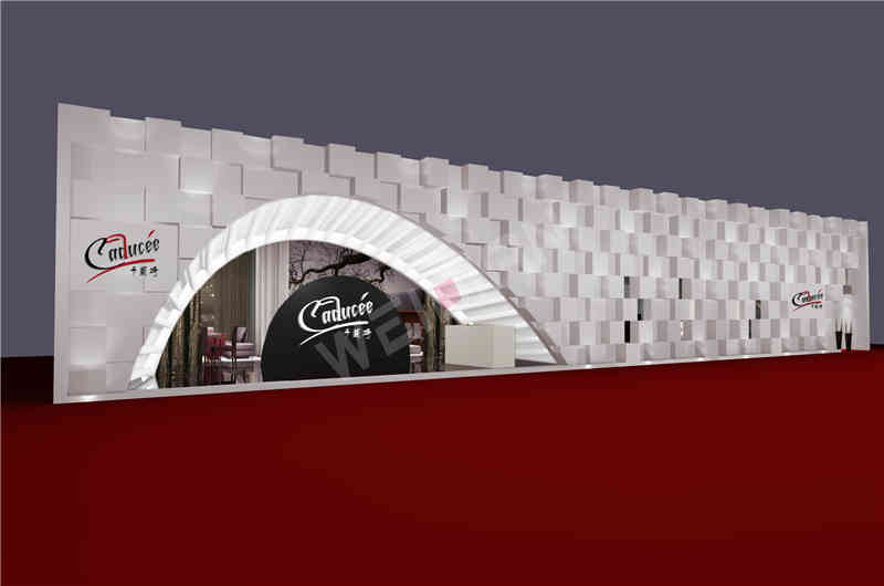 廣州展位裝飾設計公司助力卡圖琦廣州國際家具展覽會Ciff展覽、展臺設計搭建