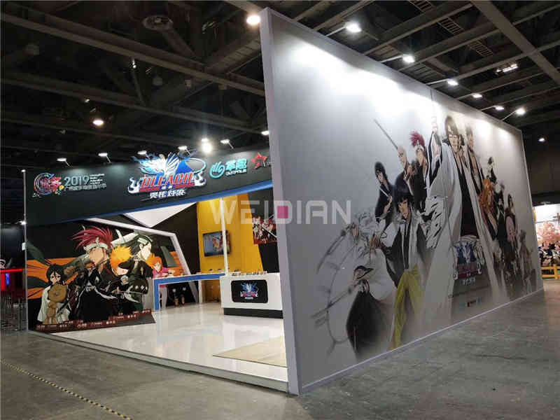 廣州展臺(tái)設(shè)計(jì)公司搭建展臺(tái)裝修國(guó)際動(dòng)漫游戲展覽會(huì)CCG EXPO展會(huì)設(shè)計(jì)搭建